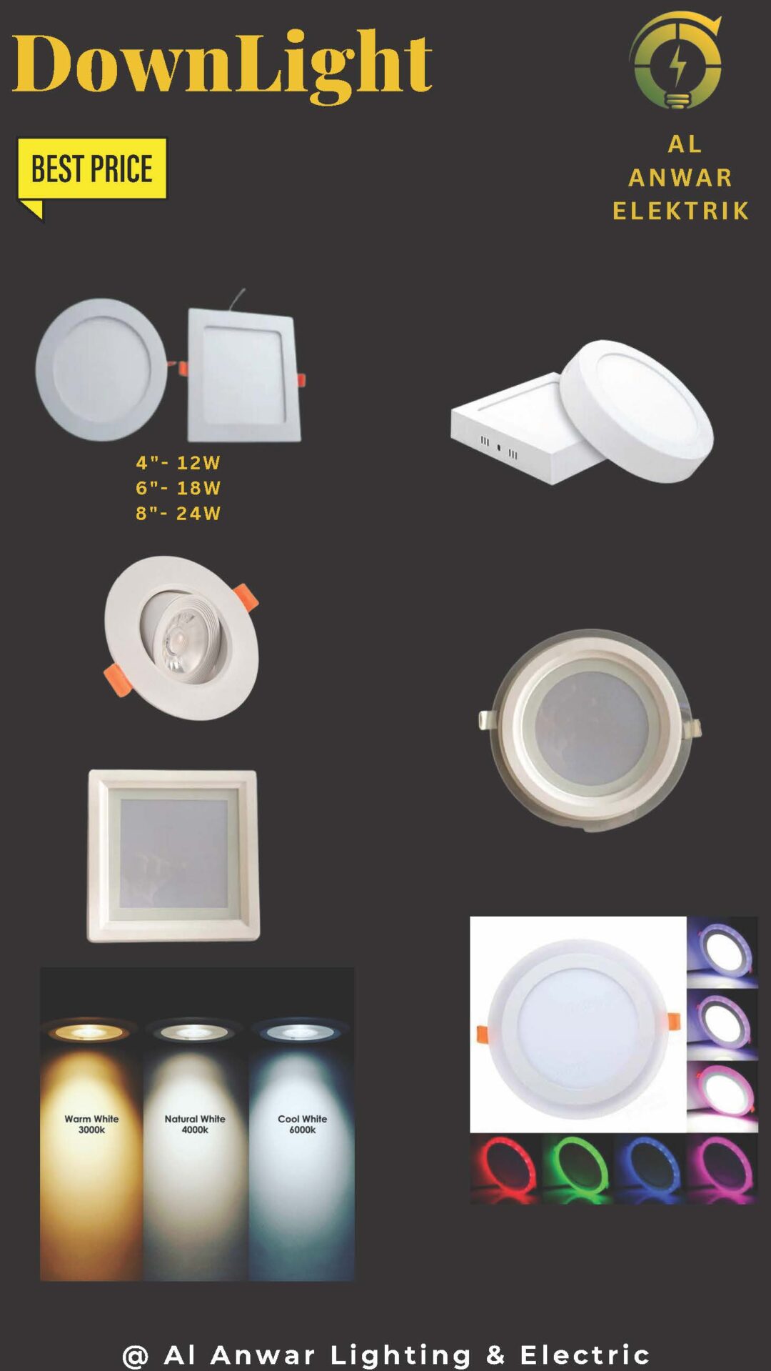 Al Anwar | Lighting and Electric Since 1986